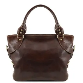 Ilenia - Sac à épaule Marron Foncé TL140899